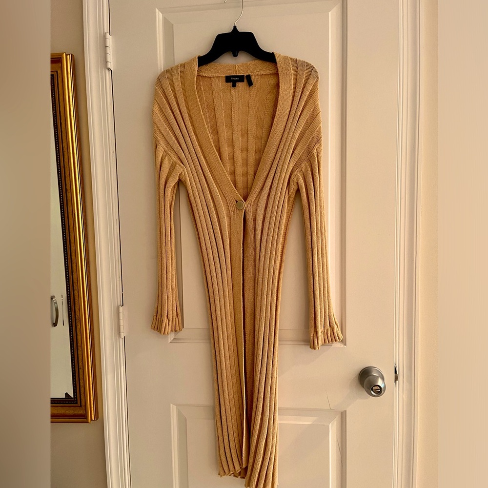 Theory Duster Sweater - Picture 1 of 8